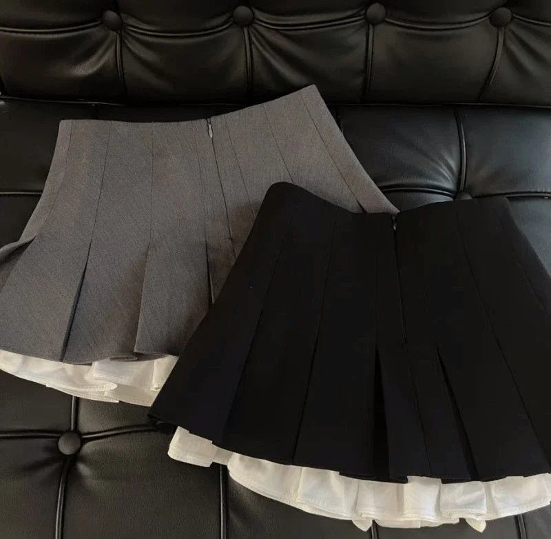 Ruffles Mini Skirt