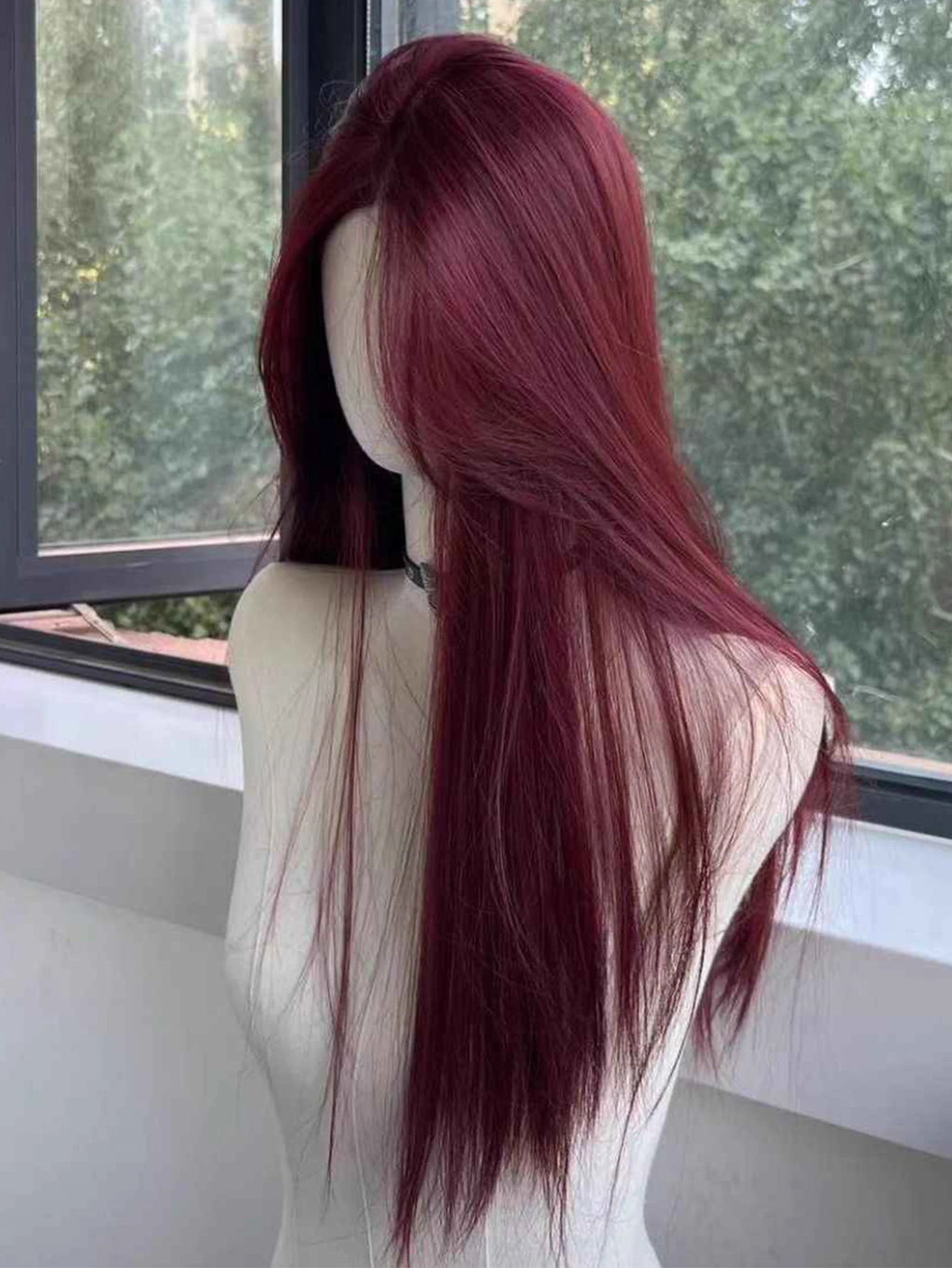 Long Straight Lace Front Wig