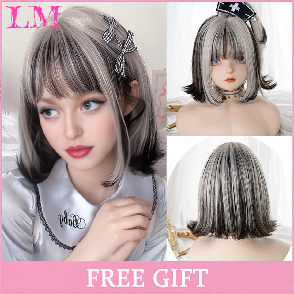 Short Curly Bob Synthetic Wig