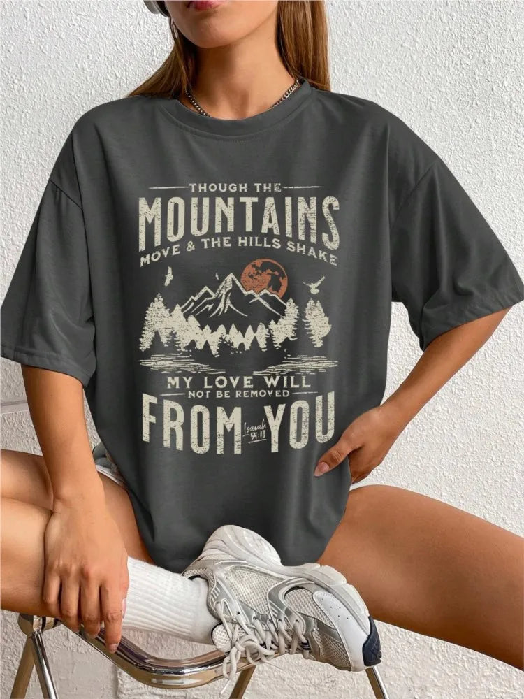 Mountains Setting Sun Tee