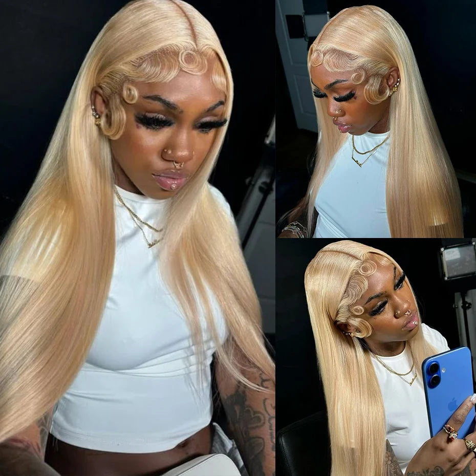 Brazilian Blonde Straight Wig