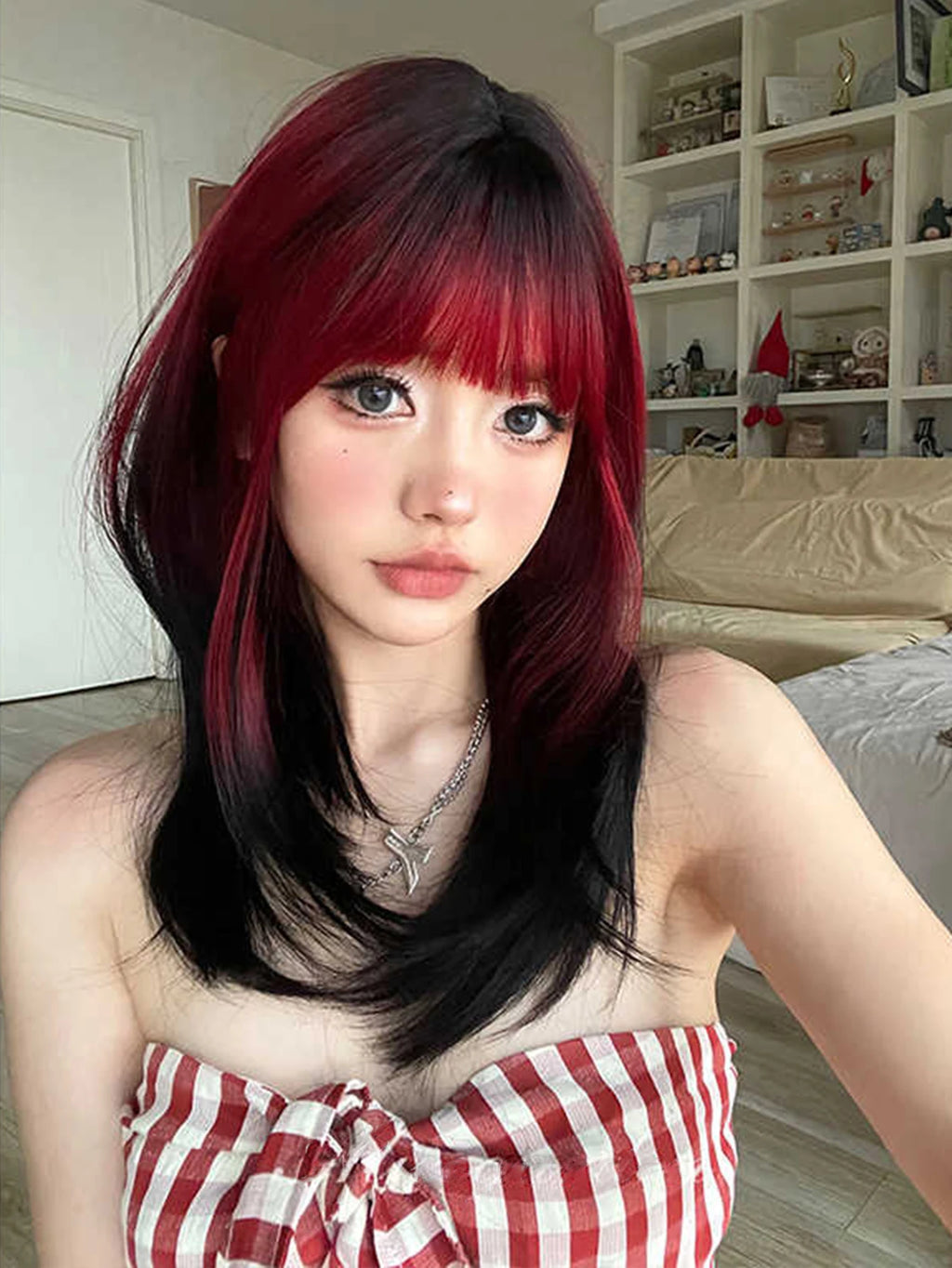 Ombre Long Straight Wig