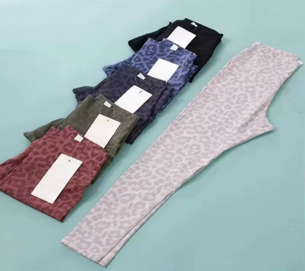 Leopard Print Yoga Leggings