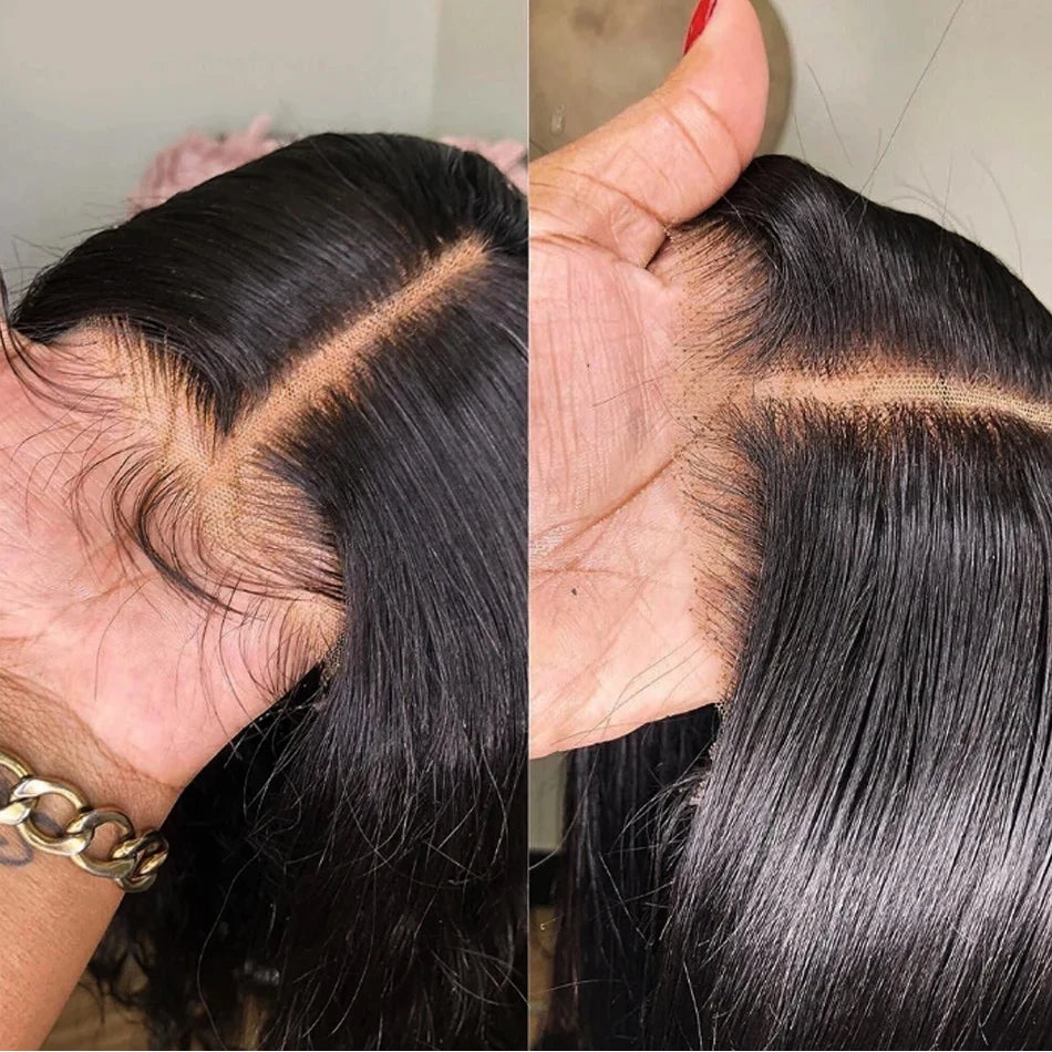 Brazilian Bone Straight Short Bob Human Hair Wig