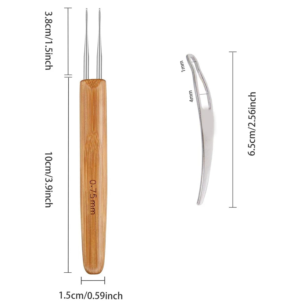 {8 pcs} Dreadlock Crochet Hook