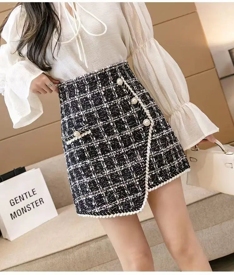 Whisper Printing Skirt