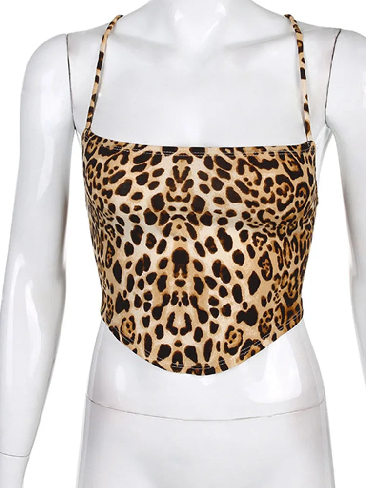 Leopard Pattern Tank Top