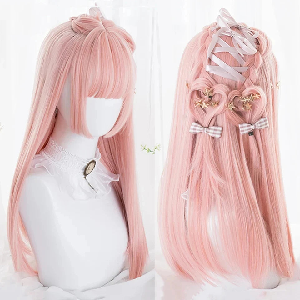 Long Straight Lace Front Wig