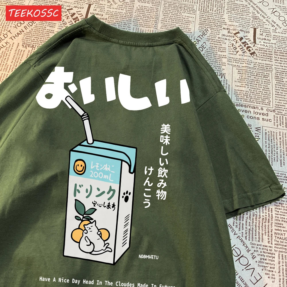 Cat & Drink Tee