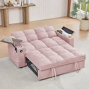 65'' 3-in-1 Folding Convertible Sofa Bed