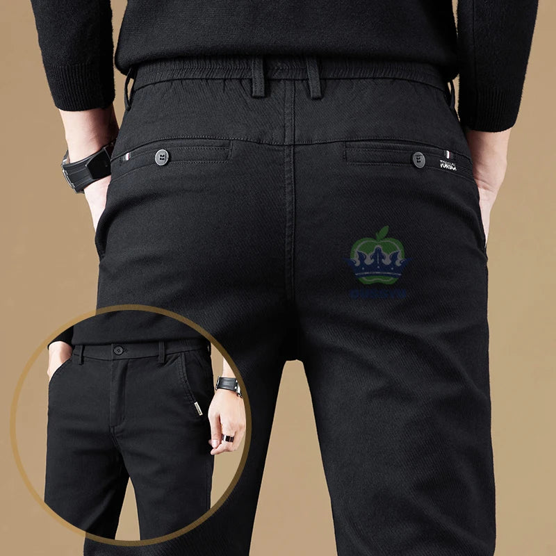 Cotton Fabric Casual Pants