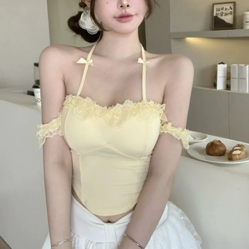 Bow-Knot Halter Camisole