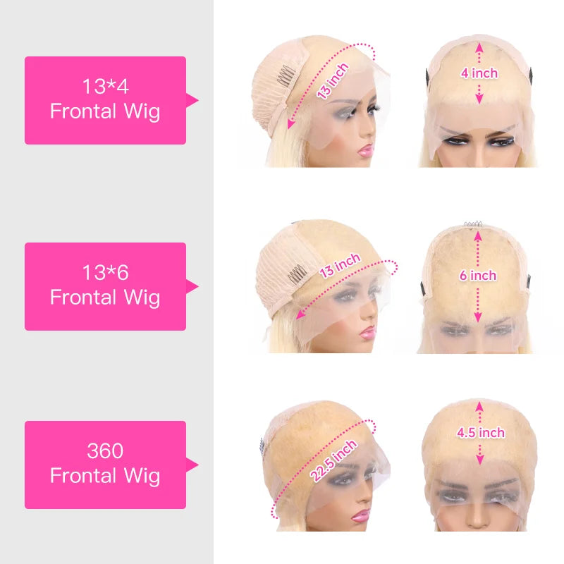 Invisible Strap 360 HD Full Lace Glueless Wig