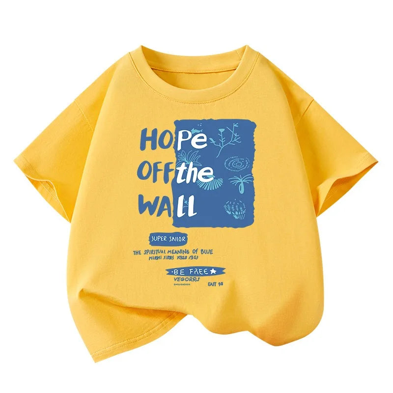 1pcs Summer Boys Car Cartoon Tees Fashion Tops Childrens Short Sleeve Clothes Printed Pattern T-shirts Child Loose Casual Tshirt