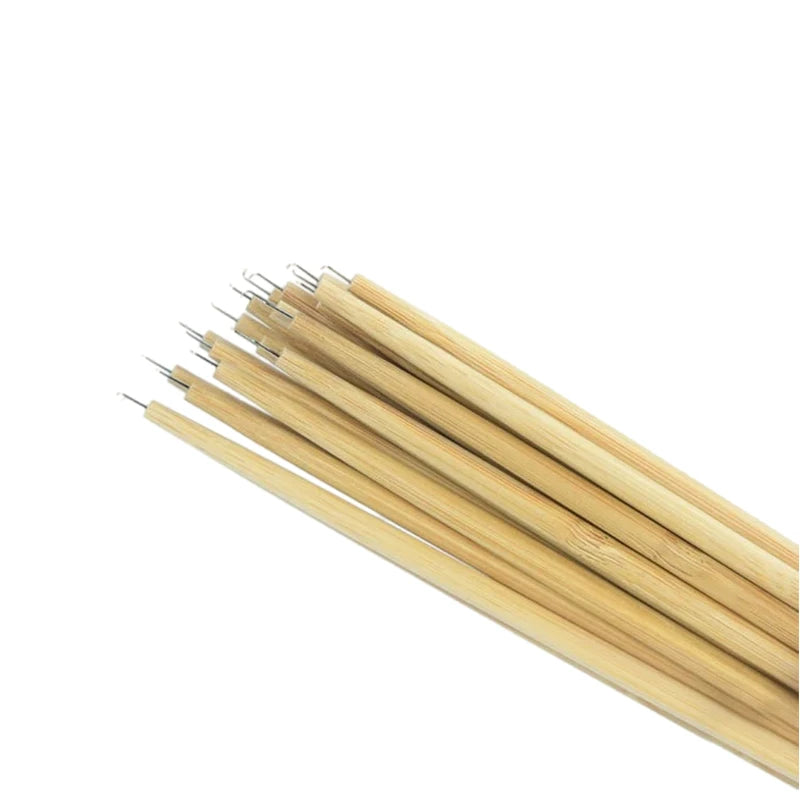 Wooden Handle Wig Needle