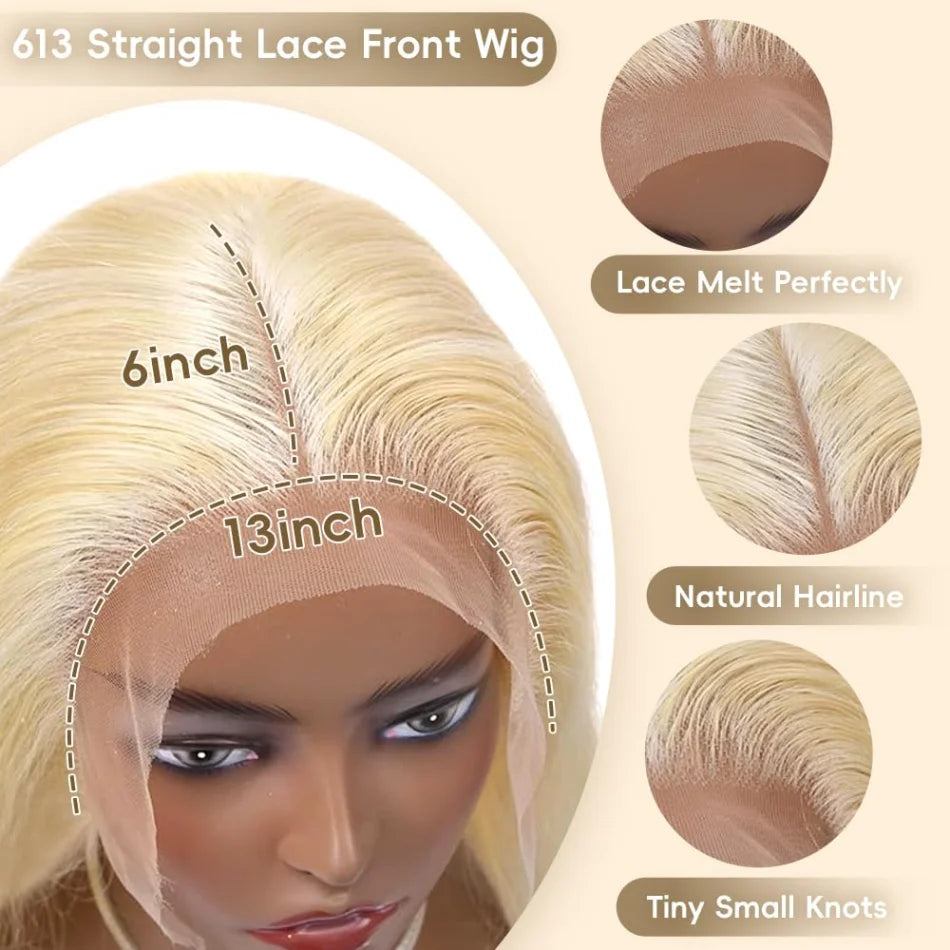 Blonde Brazilian Straight Wig