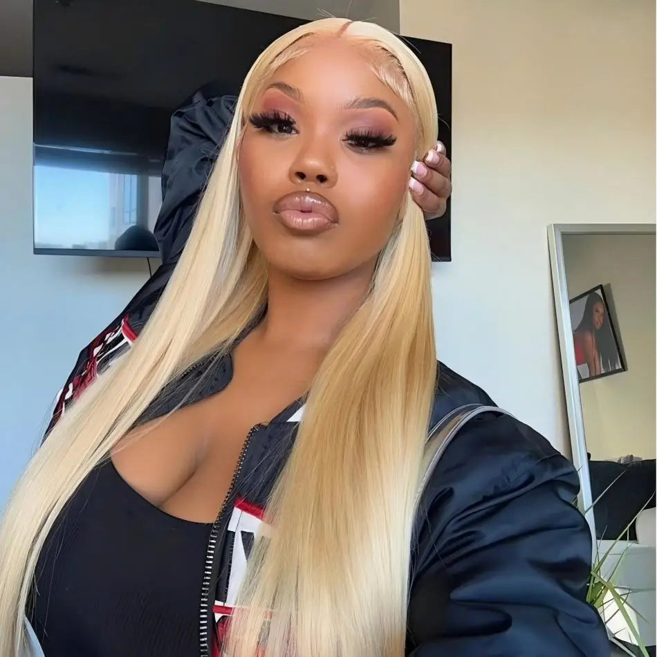Blonde Brazilian Straight Wig