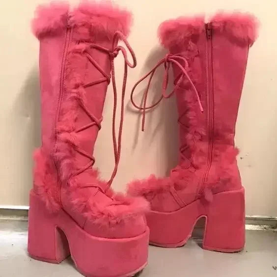 Platform Snow Boots