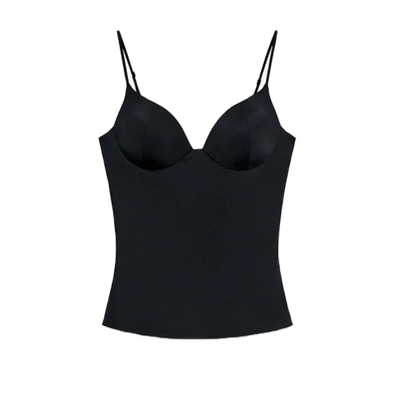 Solid Sleeveless Bodysuit