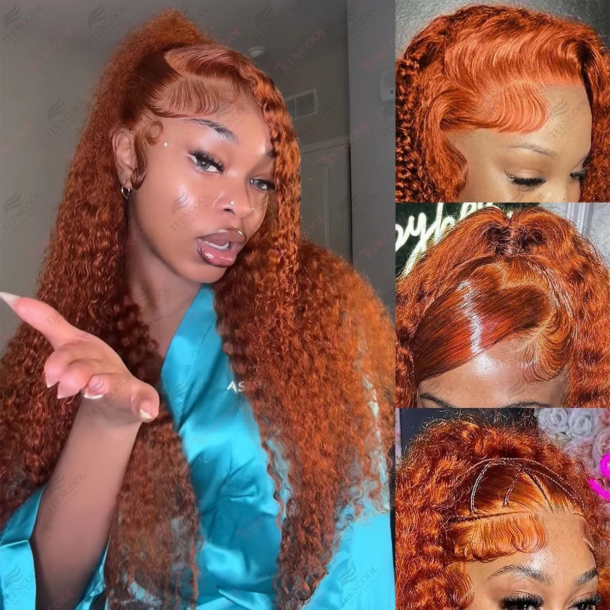 Ginger Orange Deep Wave