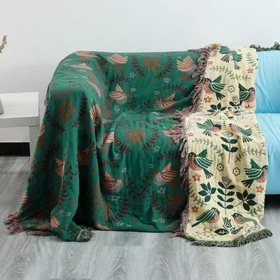 Japanese Throw Blanket