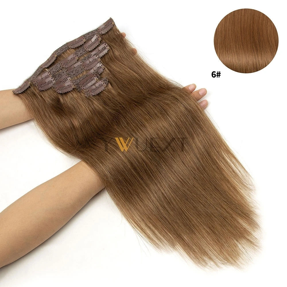 Clip in Human Hair {7pcs/set}