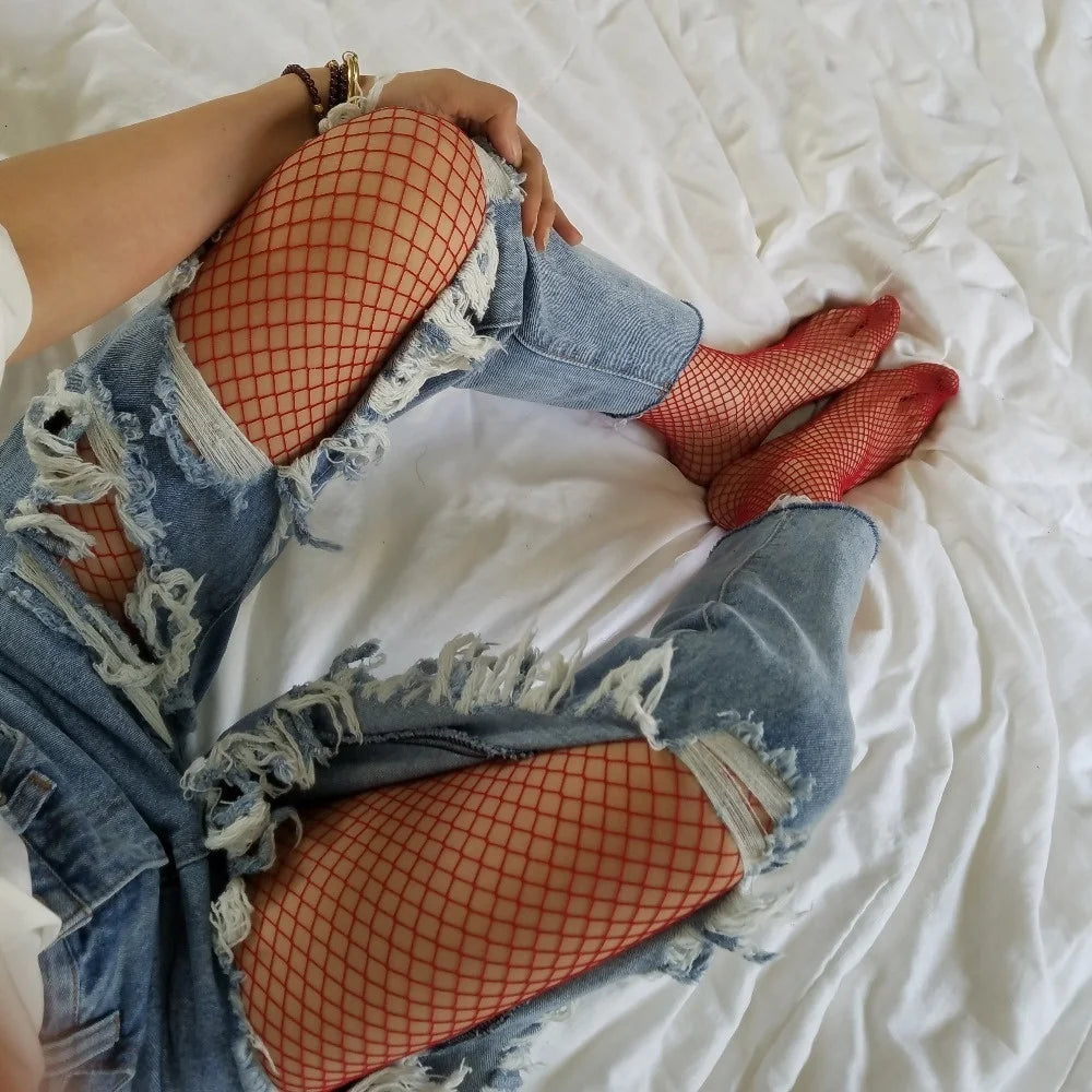 Red Fishnet
