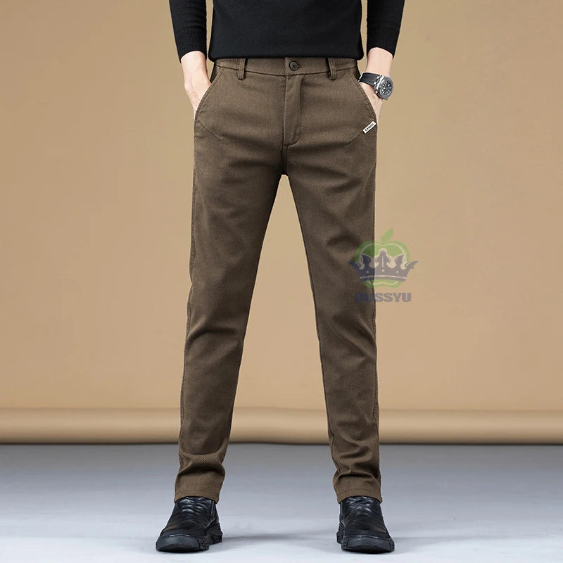 Cotton Fabric Casual Pants