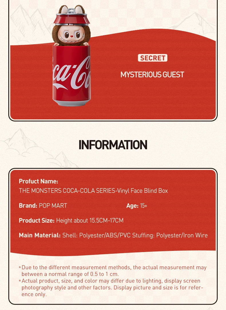 Labubu The Monsters Coca-Cola Series