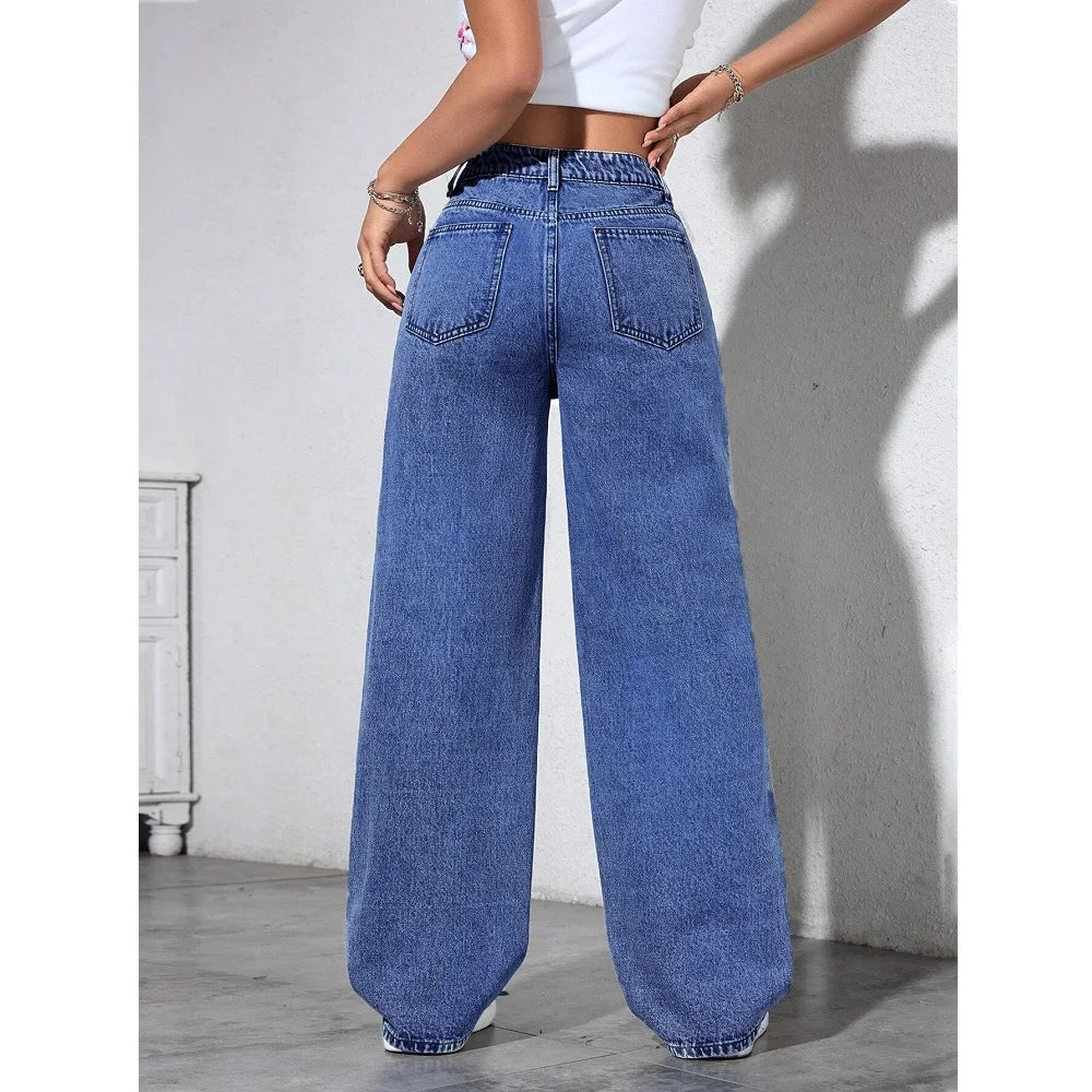 High Waist Denim Jeans