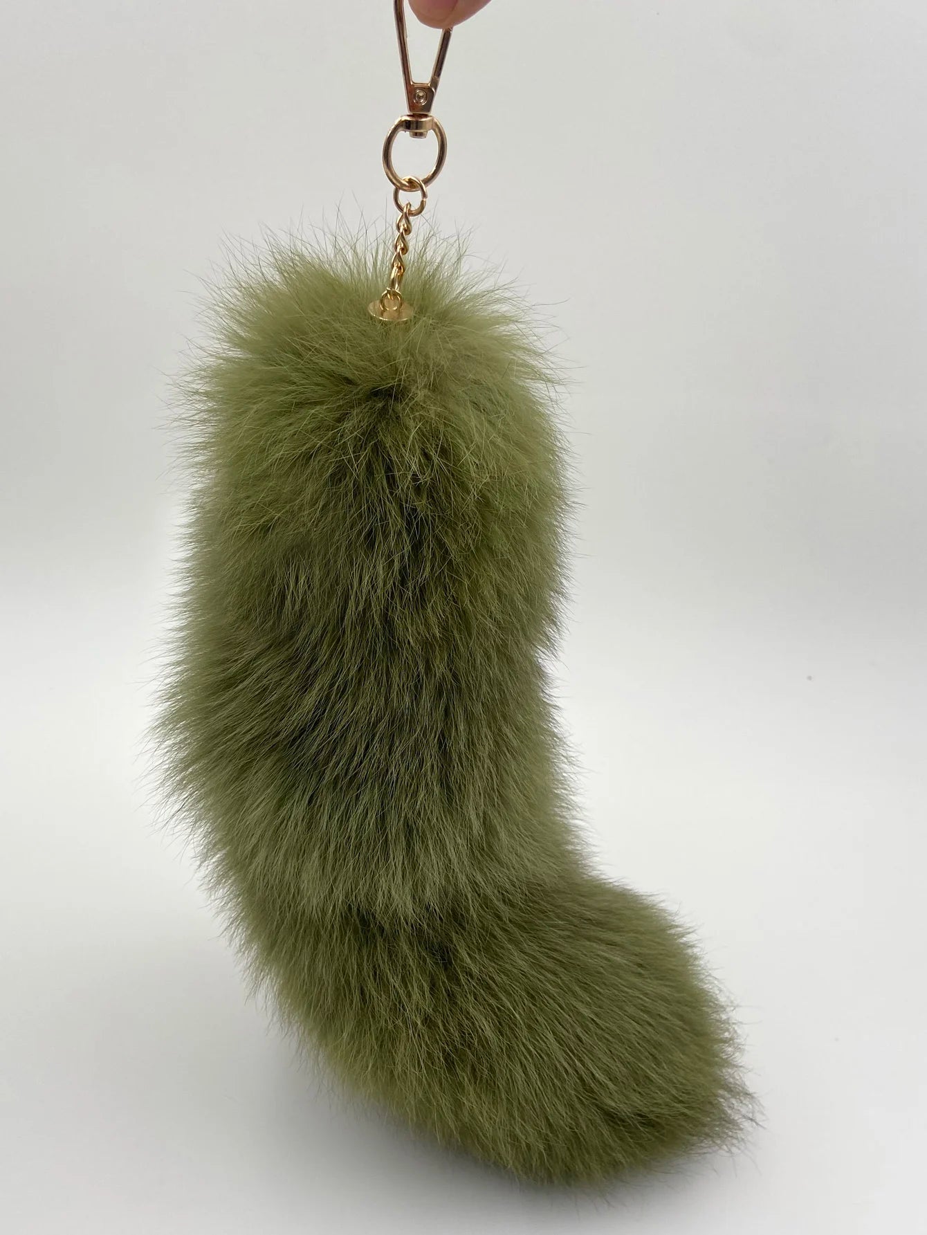 Fox Tail Keychain