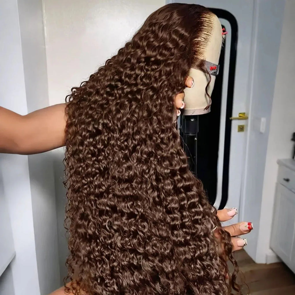 Deep Wave Lace Front Human Hair Wig