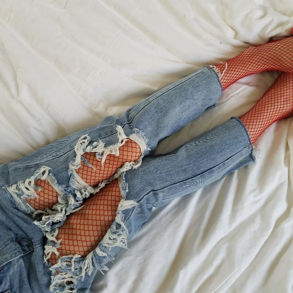 Red Fishnet
