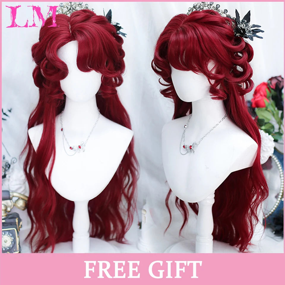 Bang Long Natural Wavy Hair Wig