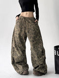 Leopard Wide Leg Pant
