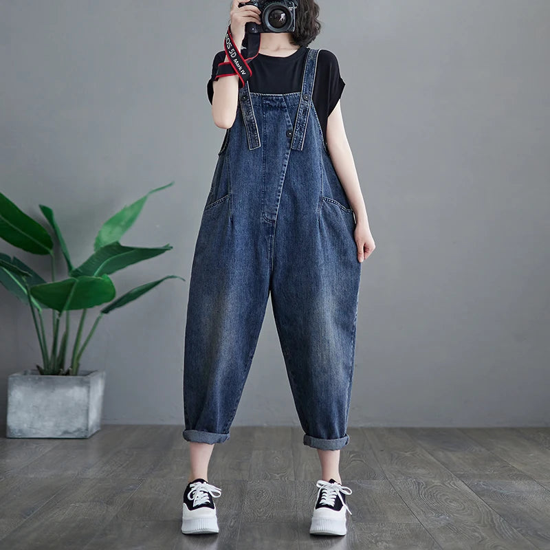 Denim Overalls
