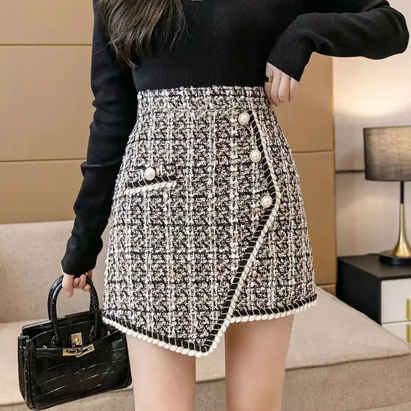Whisper Printing Skirt