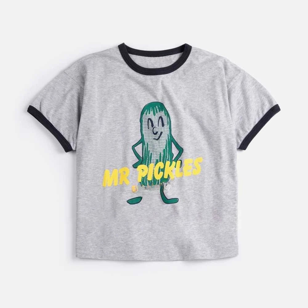 Summer 26 New Toddler Kids Girls and Boys Short-sleeved T Shirts Children's Cute Cartoon Printed Tees Tops