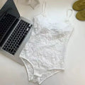 Lace Crop Bodysuit