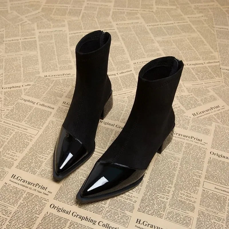 Pointed Ankle Boots