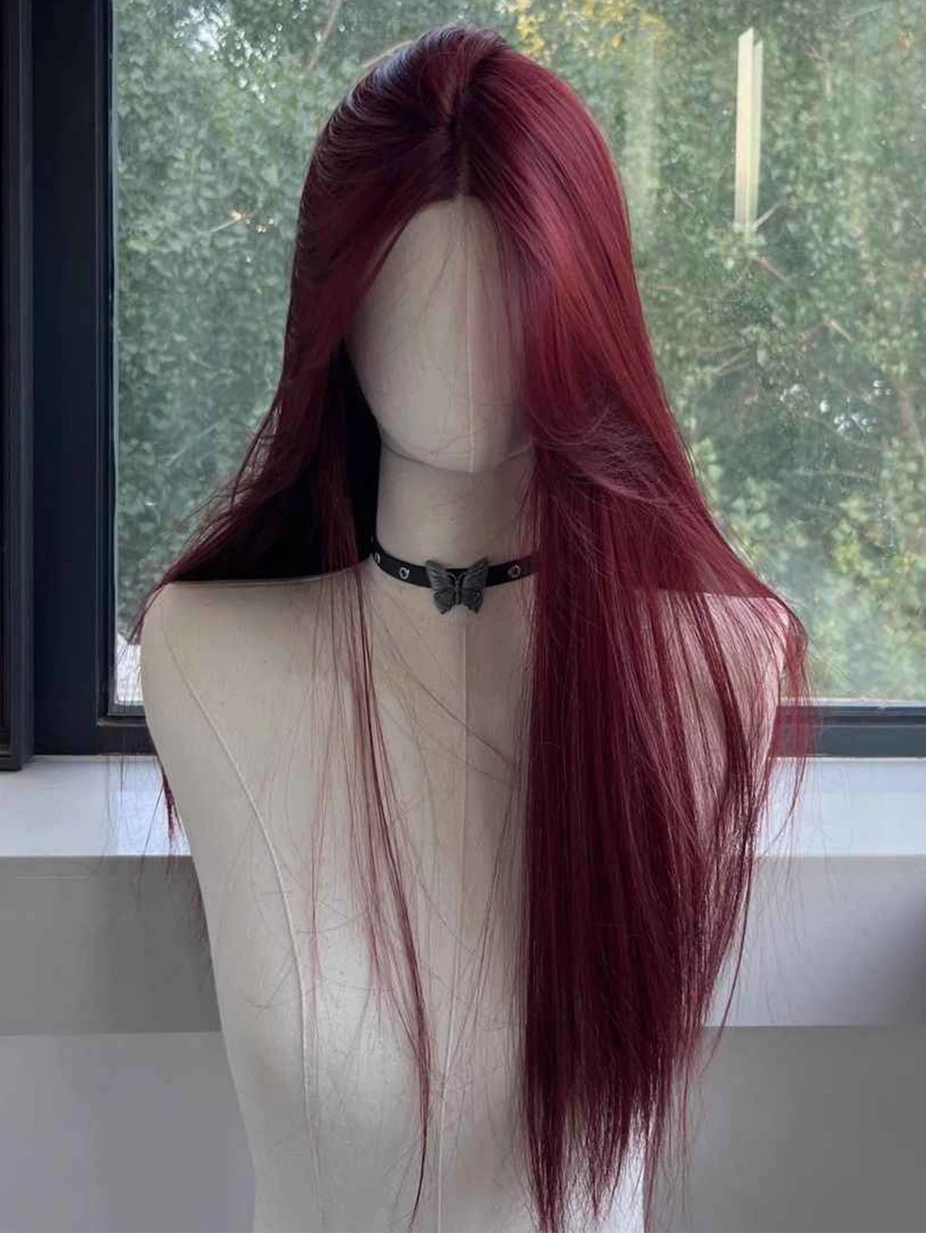 Long Straight Lace Front Wig