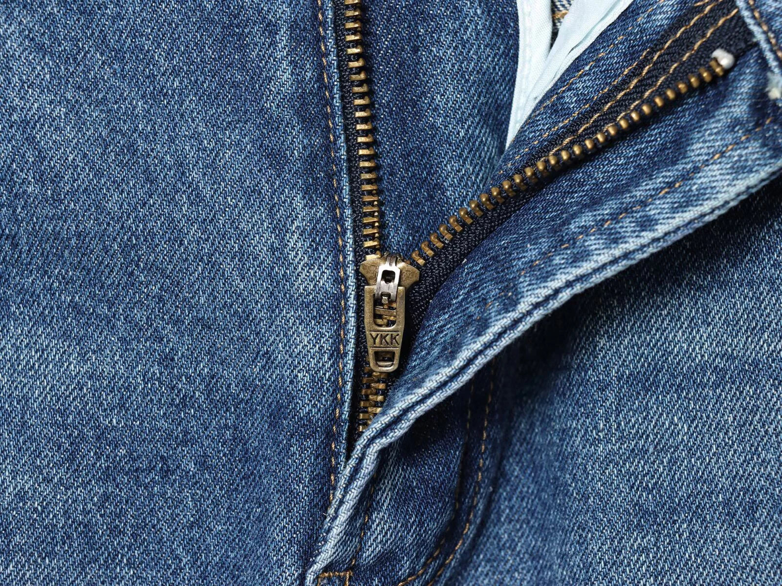 Mid Waist Knife Jeans