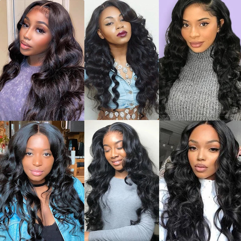 15A Loose Wave Human Hair Bundles 100% Brazilian Hair Weave Bundles Deal Wet And Wavy Loose Deep Wave Remy Hair Extensions