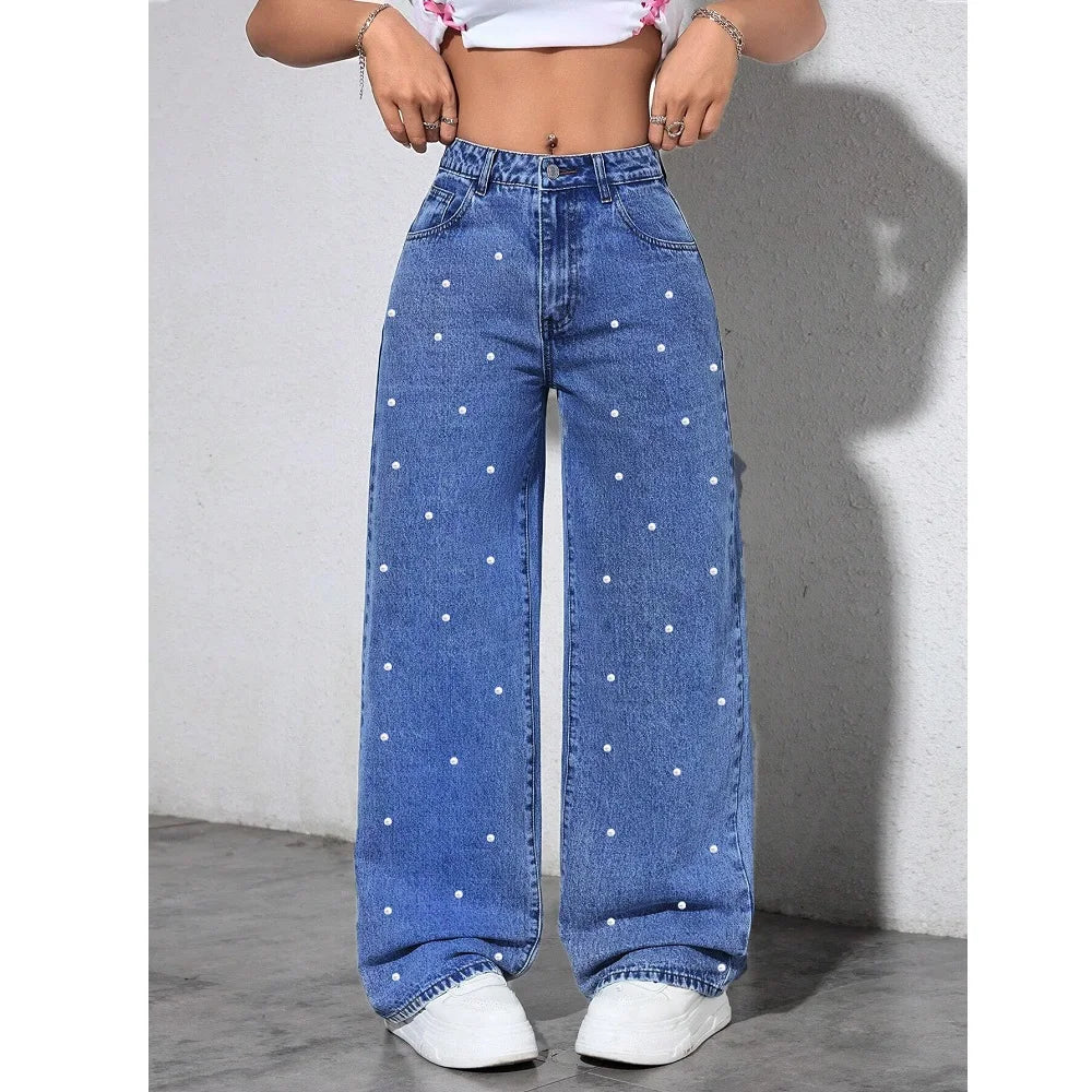 High Waist Denim Jeans