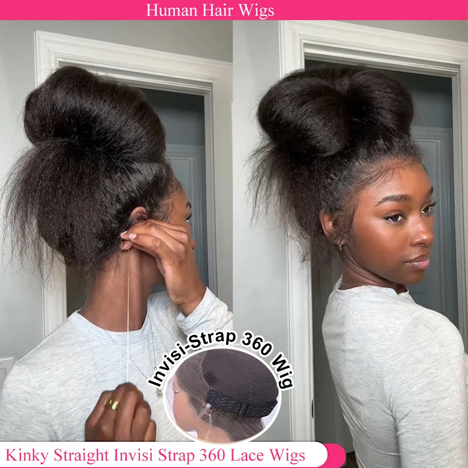 Invisible Strap HD 360 Lace Front Wig