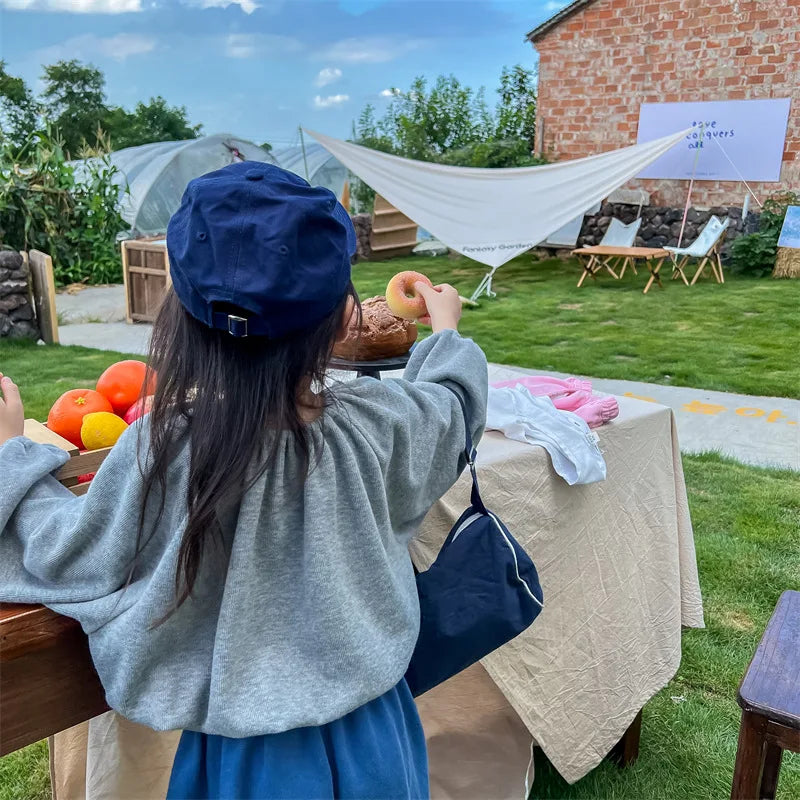 Letter Print Bat Sleeve T-Shirt