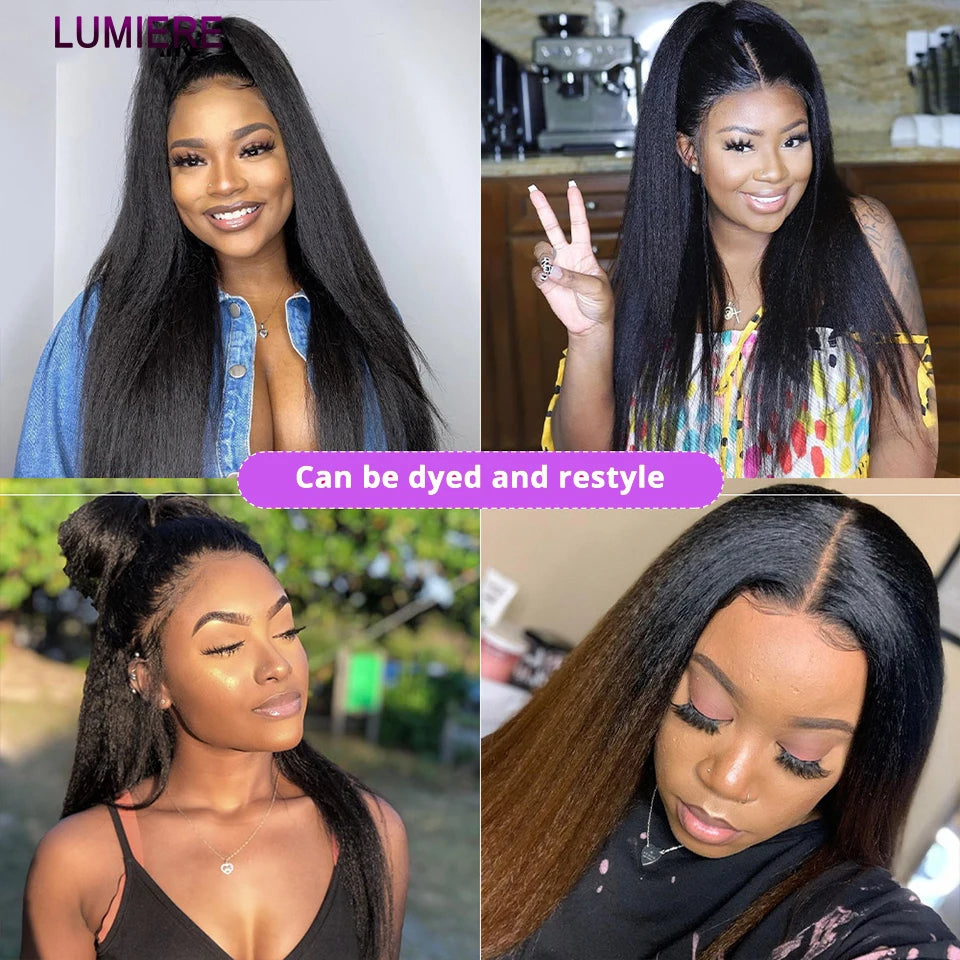 Brazilian Kinky Straight Curly Bundle Human Hair 30 34Inch Deep Wave Raw Hair Bundle 100% Unprocessed Double Weft Hair Extension