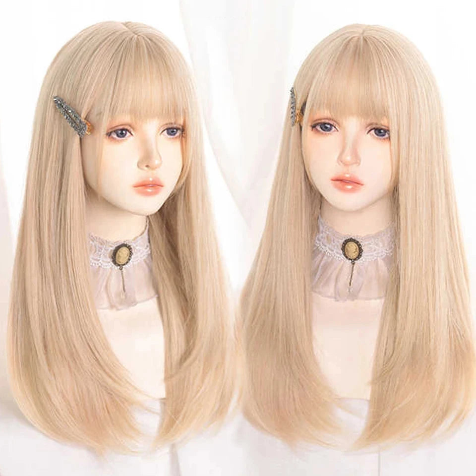 Long Straight Lace Front Wig