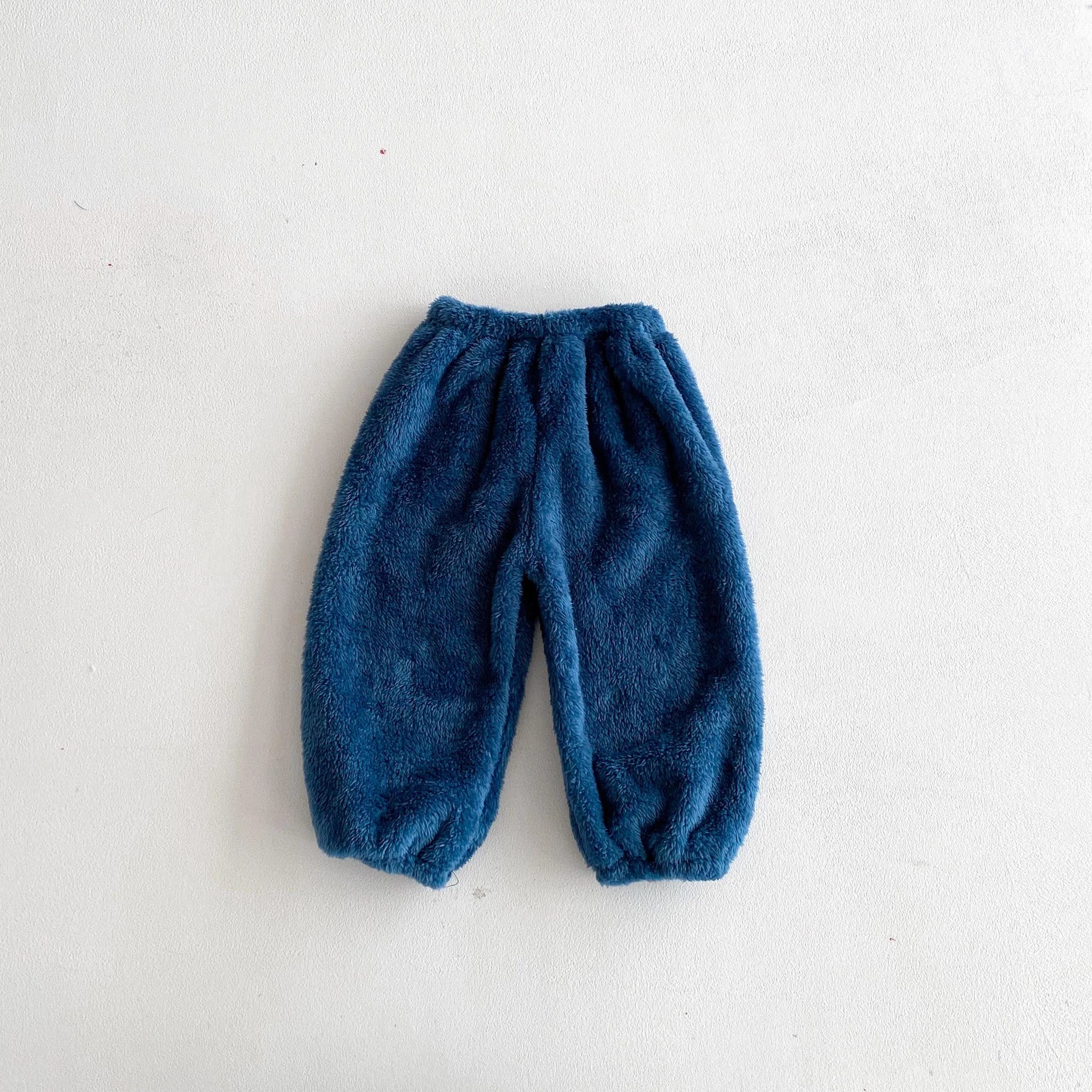 Baby Boys Girls Plush Pants New Design Pajamas Pants Autumn Winter Casual Fashion Long Pants Toddler All-match Velvet Trousers