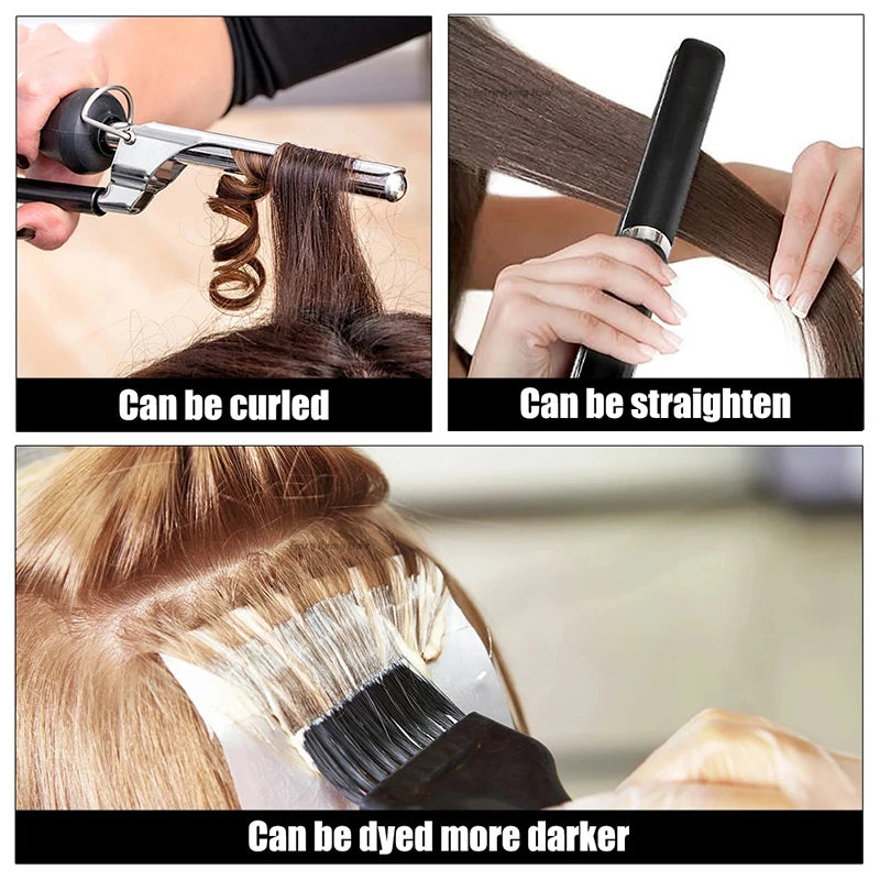 Straight Tape In Human Hair Extensions